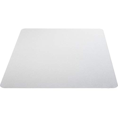 Deflecto Polycarbonate Hardfloor EconoMat Clear Chair Mat, Hard Floor Use, Rectangle, Straight Edge, 45" x 53", Clear (CM21242PCCOM)