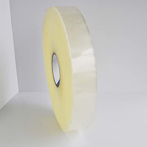 PSBM Machine Length Packing Tape, 2 Inch x 1000 Yards, 12 Rolls, 2 Mil, Clear Packaging Tape for Shipping Sealing Boxes