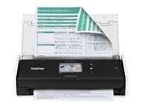 Brother ADS1500W ImageCenter ADS-1500W Wireless Compact Scanner, 600 x 600 dpi, 20 Sheet ADF