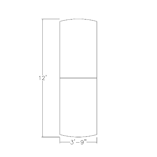 SKUTCHI DESIGNS INC. Harmony Series 12 Person Arc Rectangle Conference Table with Power and Data Units | 12Ft Table | Driftwood