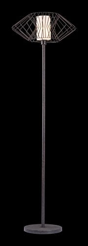 Zuo 56011 Tumble Floor Lamp, Rust