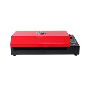 L1800 DTF Transfer Printer with Roll Feeder,Direct to Film Print-preheating A3 DTF Printer for Dark and Light Clothing VS DTG Printer (A3 DTF Printer) (Printer + Oven)