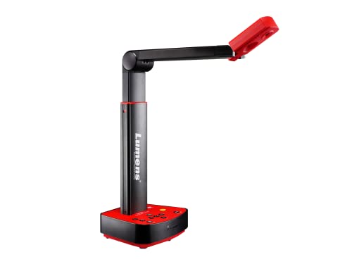 Lumens 4K USB/HDMI Document Camera with LED Light, 13MP CMOS, 30x Zoom
