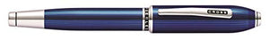 Cross Peerless Translucent Quartz Blue Selectip Rollerball Pen