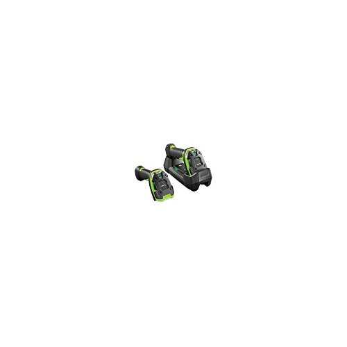 Zebra Enterprise DS3678-ER2F003VZWW Series 3600 Cordless Ultra-Rugged Scanner, Extended Range 1D/2D Imager, Fips, Vibration Motor, Industrial Green