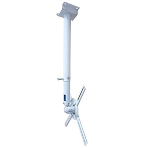 SLEEVE Wall-Mounted Projector Bracket 57.08" Telescopic Round Tube - Home/Office Projector Holder