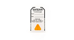 SafeAir Hydrazine Badge (Part# 382002-50, 50-Pack) and Strap Clips (Part# 401966-10, 10-Pack)