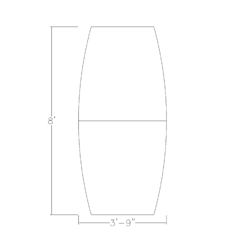 SKUTCHI DESIGNS INC. Harmony Series 8' Conference Table | 8 Person Boat Meeting Room Table | Metal Bases | 2 Power and Data Modules | Asian Night