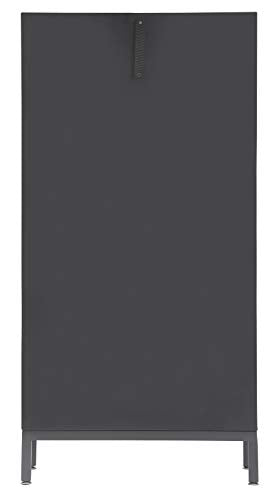 Finch FUCN10040A Hayworth Tall Storage Cabinet, Gray