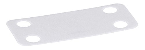 Panduit MP200-M Harness Identification Marker Plate, Nylon 6.6, 2.00 by 0.75-Inch, White (1,000-Pack)