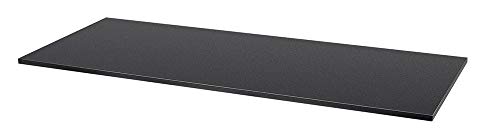 Monoprice Table Top 6 Feet Wide - Black Custom Sized for Sit-Stand Height Adjustable Riser Desk - Workstream Collection