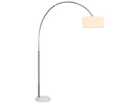 Sonneman Arc Satin Nickel Floor Lamp