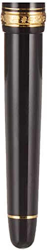Platinum"#3776 Century/Black in Black"(Nib : Medium)