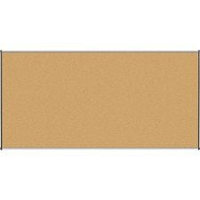 Lorell Natural Cork Board, 8'x4', Satin Finish (LLR60645)