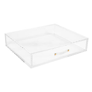 russell + hazel Acrylic Trademark Bundle, Office Organizers and Supplies, with Wide Bloc Tray, Pencil Bloc and More