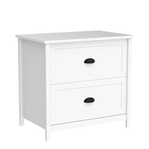 Sauder County Line Lateral File Cabinet, Soft White Finish, L: 33.39" x W: 21.97" x H: 30.04