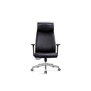 BKWJ Executive Managerial Office Chair with High Backrest and Fixed Armrests