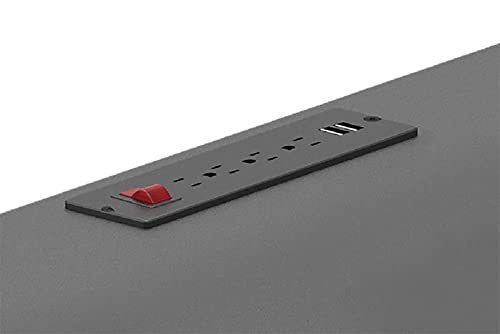 Electric Standing Desk | Height Adjustable Motorized Desk fits 2 Monitors, 32" Wide | Sit to Stand Power Desktop Converter