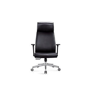 Generic Managerial Executive Chair Black Leather Ergonomic Office Desk Chair