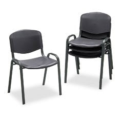 Safco Contour Stacking Chair - Pack of 2
