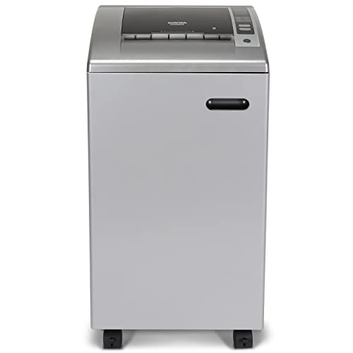 Aurora Heavy Duty 25-Sheet Crosscut Shredder - CD/Credit Card - 60 Min - Security Level P-4