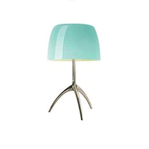 MIKMAX Designer LED Glass Desk Lamp for Living Room Bedroom Study (Color : B)