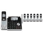 AT&T TL88102 + (6) TL88002 7 Handset Cordless Phone (2 Line) DECT 6.0