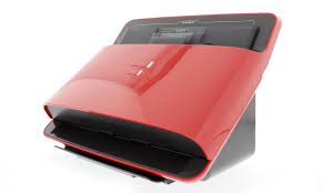 The Neat Company NeatDesk Desktop Scanner and Digital Filing System, Home Office Edition, 2005410 (Red)
