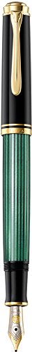 Pelikan Souver?n M400 Plunger Fountain Pen - Black/Green