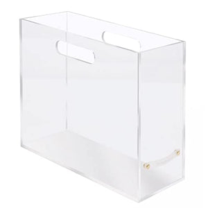 russell + hazel Acrylic Trademark Bundle, Office Organizers and Supplies, with Wide Bloc Tray, Pencil Bloc and More