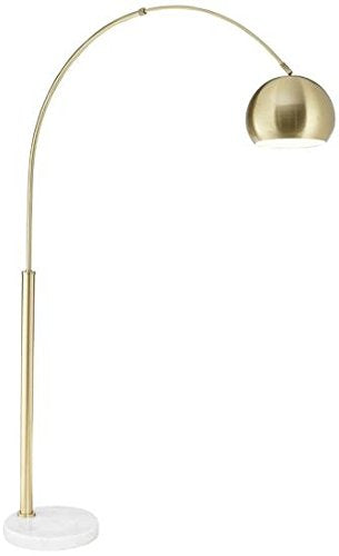 Basque Arc Floor Lamp Gold