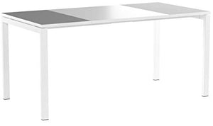 Paperflow EasyDesk Training Table, 55" Long, White/Gray (37165)