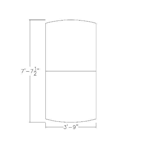 SKUTCHI DESIGNS INC. Harmony Series 8 Person Conference Room Table | Arc Rectangle Shape | Square Metal Base | 4' X 8" | Asian Night