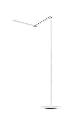Koncept AR5000-WD-WHT-FLR Z-Bar - 44" 399W 42 LED Floor Lamp, White Finish
