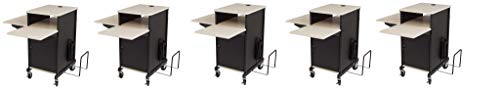 Oklahoma Sound PRC-450 Jumbo Plus Presentation Cart (Pack of 5)