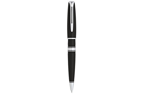 Waterman Charleston Ebony Black, Ballpoint Pen with Medium Blue refill (S0701060)