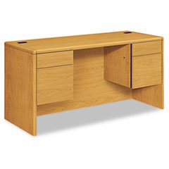 HON 10700 Series 4 Drawer Kneespace Credenza