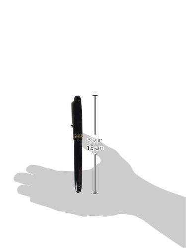 Pilot Fontain Pen Custom 74, SF-Nib, Black Body (FKK-1000R-B-SF)