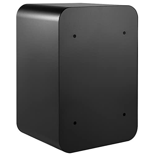 VEVOR Safe Box, 1.8 Cubic Feet Money Safe with Fingerprint Lock and Key Lock, Alloy Steel Home Safes with A Removable Shelf, Wall-Mounted Security Safe for Cash, Jewelry, Passports, Documents (Black)