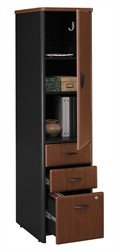 Bush BBF Series A Vertical Locker in Hansen Cherry