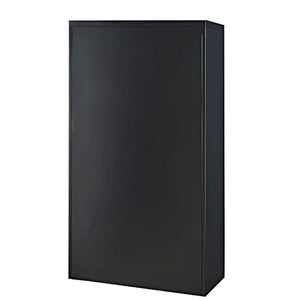 Global Industrial 36" W Premium Lateral File Cabinet, 5 Drawer, Black