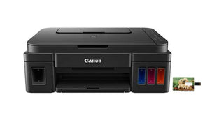 Canon PIXMA G Series Wireless MegaTank All-in-One Printer with Copier and Scanner, Built in Wi-Fi, Fast Print Speeds, Borderless Photos, Black, 32GB Durlyfish USB Card