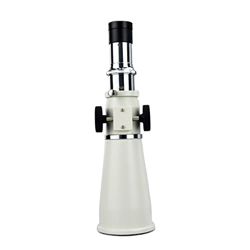 RIYIBH Microscope Accessories kit Slide Preparation camer 40X/100X Pocket Mini Handheld Jewelry LED Illuminant Microscope Handle Magnifier Monocular Jewelery Loupe Microscope Accessories