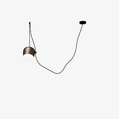 Flos AIM LED Suspension Pendant Lamp Bronze Anodized Brown F0090026