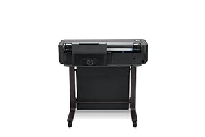 HP DesignJet T650 24-inch Color Large Format Plotter Printer with 2-Year Warranty Care Pack, Black