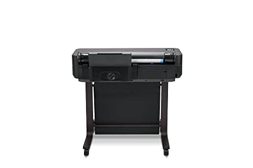 HP DesignJet T650 24-inch Color Large Format Plotter Printer with 2-Year Warranty Care Pack, Black
