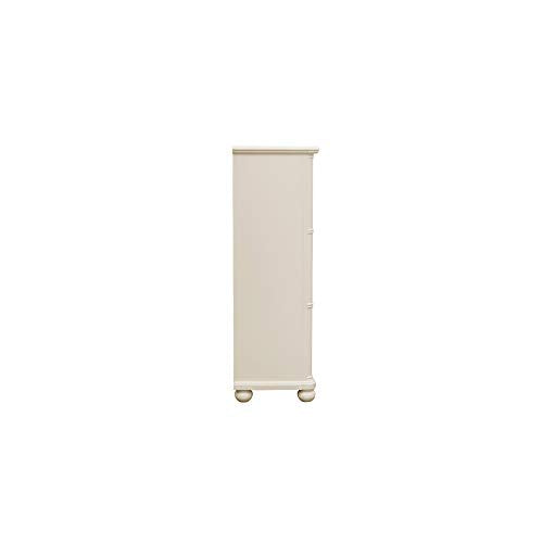 The Hamptons Collection 55" Beige 4-Drawer Wooden Bedroom Chest