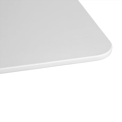 Seville Classics AIRLIFT XL 28" Height Adjustable Laptop Desk Cart, White