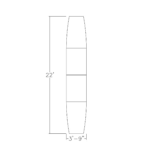SKUTCHI DESIGNS INC. 22 Ft Boat Modular Boardroom Table with Electric and Data | Harmony Series