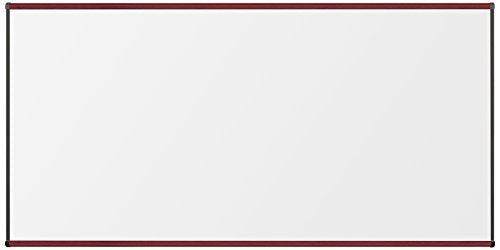 Best-Rite TuF Rite Melamine Dry Erase Whiteboard, Origin Trim, Mahogany, 4 x 8 Feet (221OH-03)